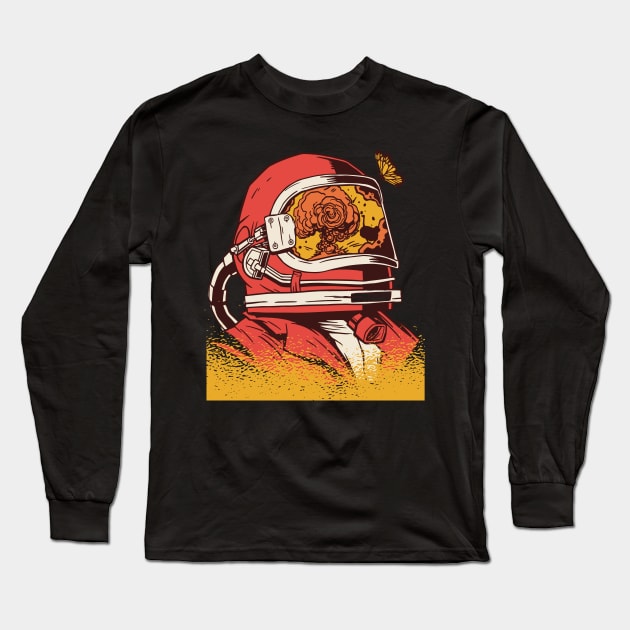 Astronaut Long Sleeve T-Shirt by LR_Collections